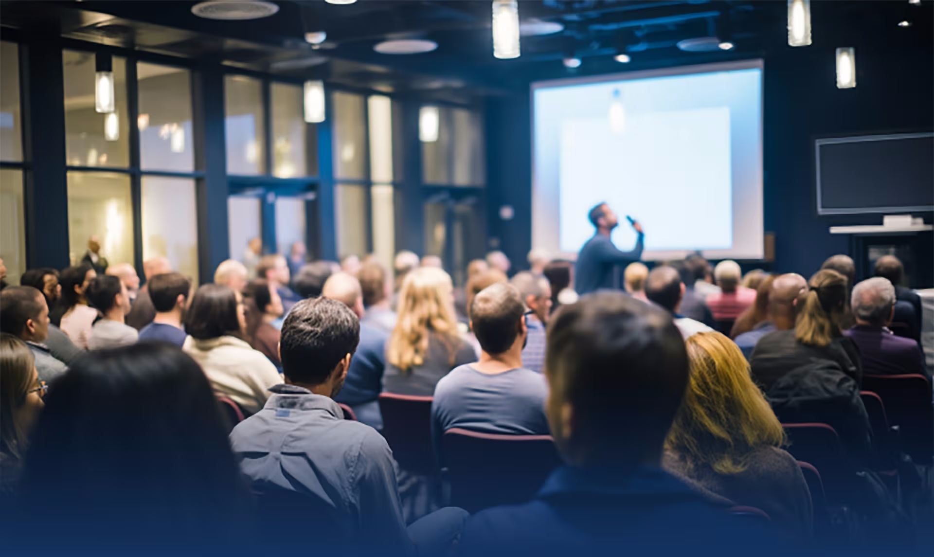 Conference presentation background